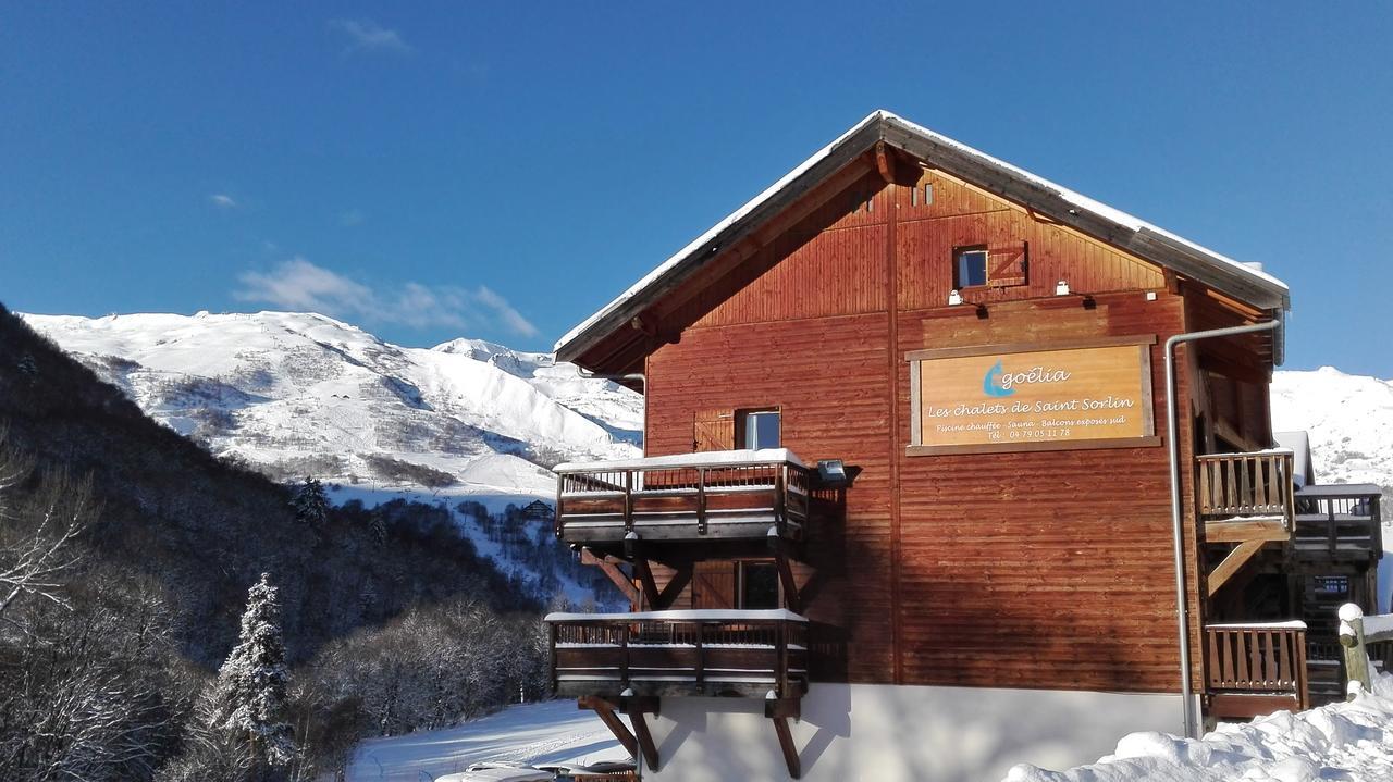 Residence Goelia Les Chalets De Saint-Sorlin Exteriér fotografie